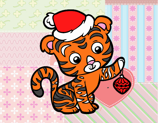 Tigre navideño