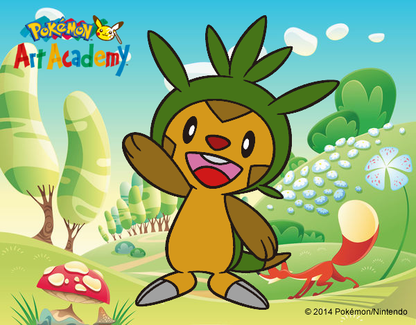 Chespin saludando