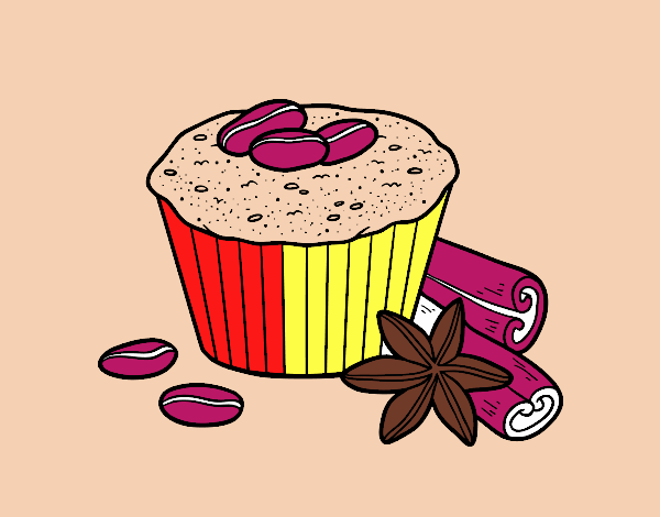 Cupcake de café