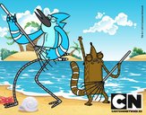 Mordecai y Rigby