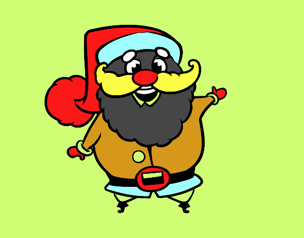 Santa claus gracioso