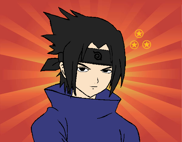 Sasuke enfadado