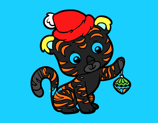 Tigre navideño