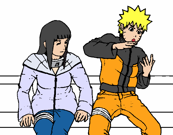 Hinata y Naruto