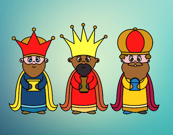 los 3 reyes magos vienen el 6 de enero