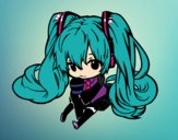 Miku Chibi vocaloid