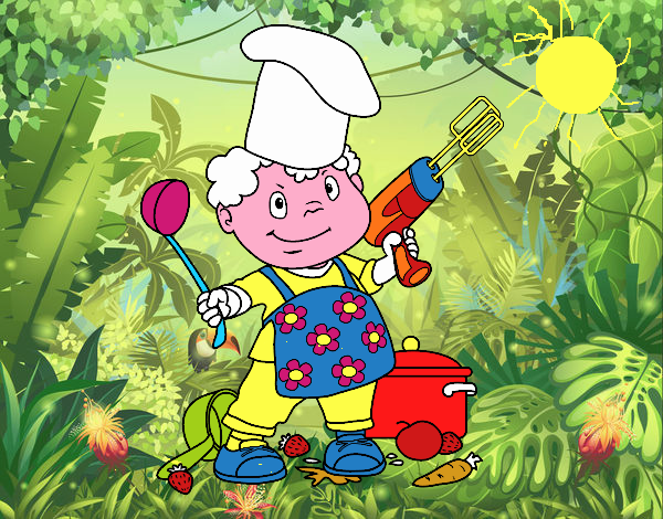 Niño cocinero