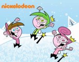 Padrinos Mágicos - Timmy, Wanda y Cosmo