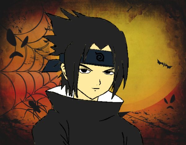 Sasuke enfadado