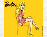 Barbie sentada