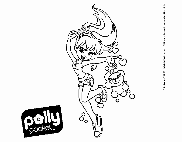 Dibujo de Polly Pocket 14 pintado por en  el día 03-01-20 a las  17:18:07. Imprime, pinta o colorea tus propios dibujos!