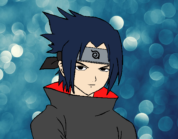 Sasuke enfadado