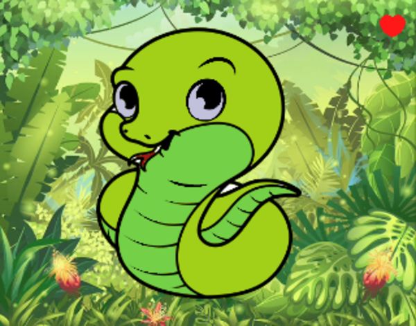 Serpiente bebé