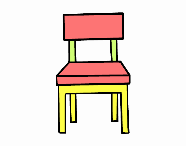 Dibujo de Una silla de comedor pintado por en  el día 02-01-20 a  las 16:34:22. Imprime, pinta o colorea tus propios dibujos!