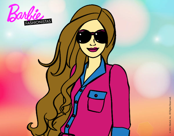 Barbie con gafas de sol