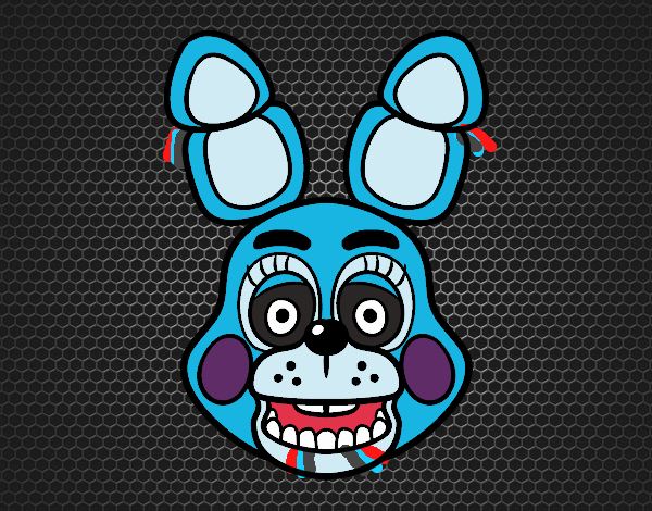 Cara de Toy Bonnie de Five Nights at Freddy's