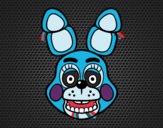 Cara de Toy Bonnie de Five Nights at Freddy's