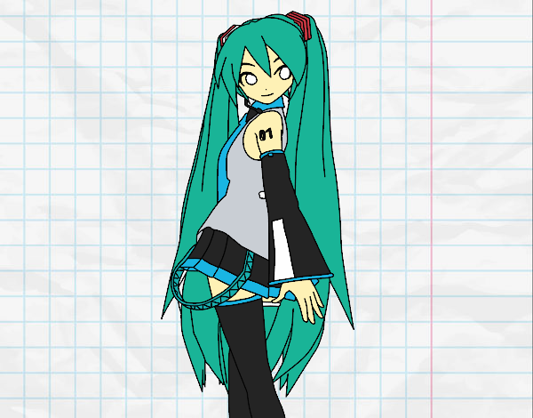 Hatsune Miku vocaloid