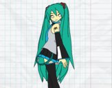 Hatsune Miku vocaloid