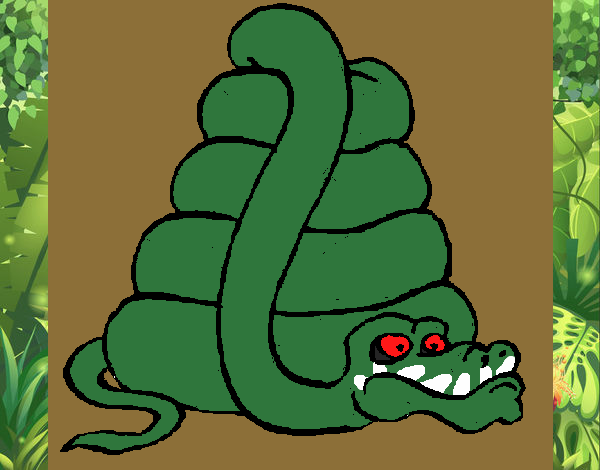 Serpiente grande