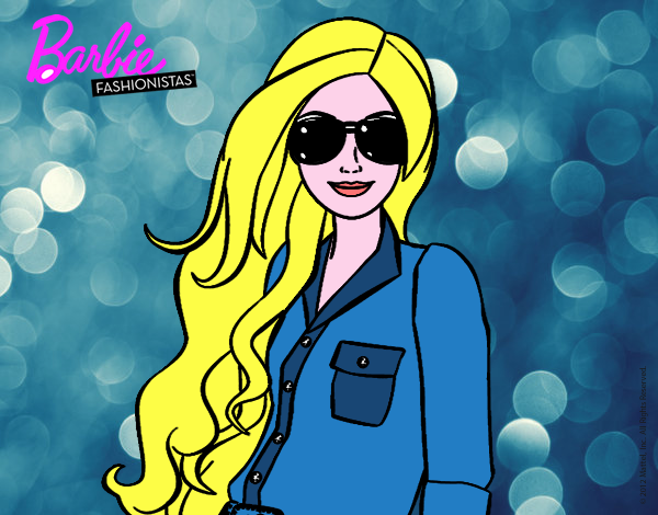 Barbie con gafas de sol