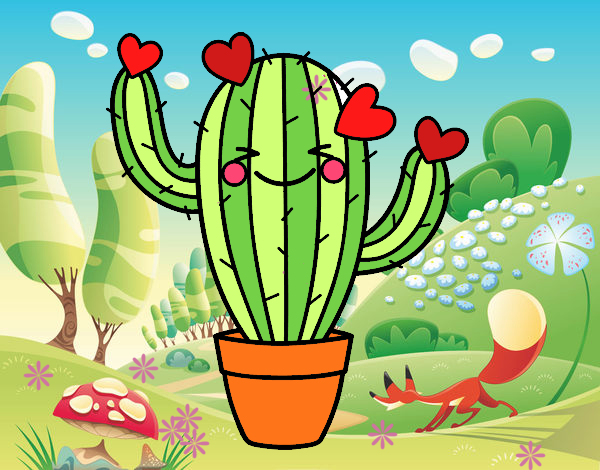 Cactus corazón