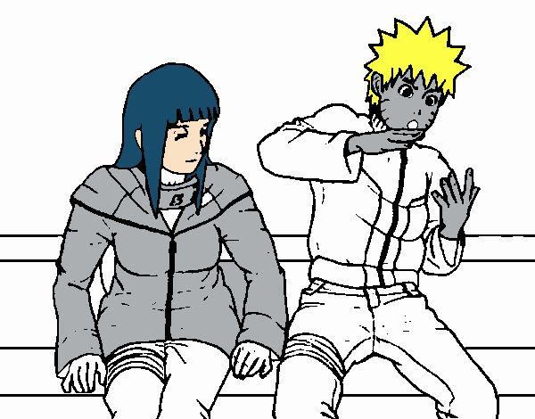 Hinata y Naruto