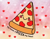 You have a pizza my heart