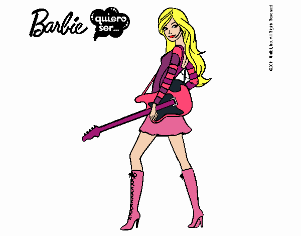 Barbie la rockra