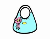 Bolso con flor