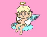 Cupido en una nube