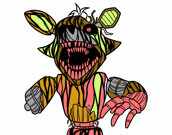 Foxy terrorífico de Five Nights at Freddy's