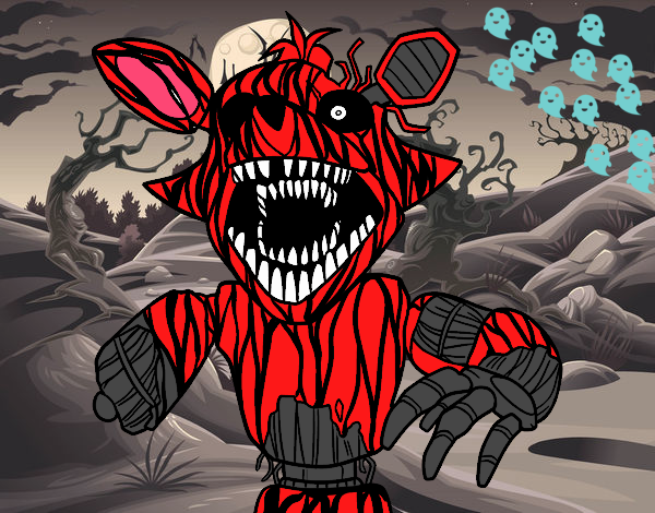 Foxy terrorífico de Five Nights at Freddy's