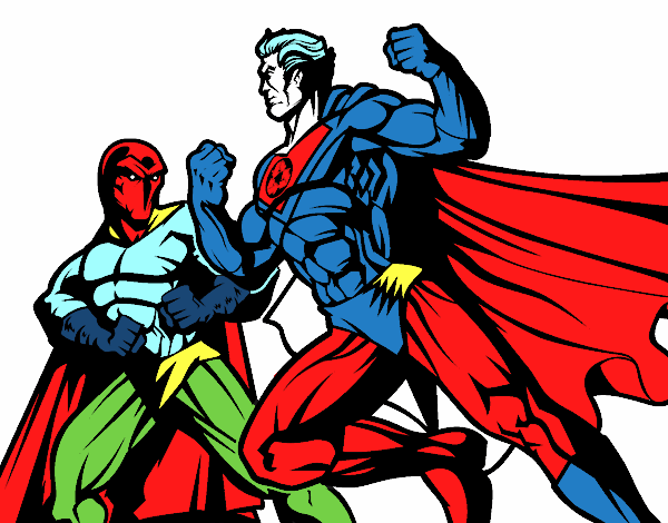 superman y flash