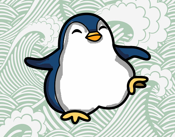 Pingüino bailando