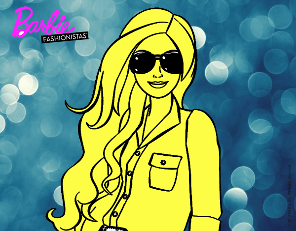 Barbie con gafas de sol