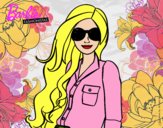 Barbie con gafas de sol