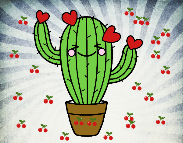 Cactus corazón