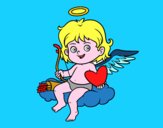 Cupido en una nube