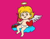 Cupido en una nube