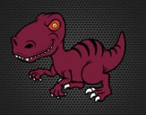 Dinosaurio velociraptor