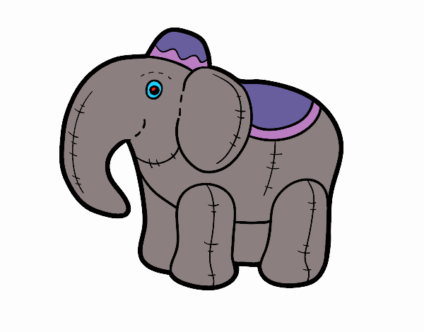 Elefante de trapo