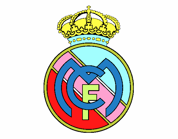 Dibujo de Escudo del Real Madrid C.F. pintado por Joseja1964 en Dibujos.net  el día 30-05-15 a las 20:08:13. Imprime, pinta o colorea tus propios  dibujos!