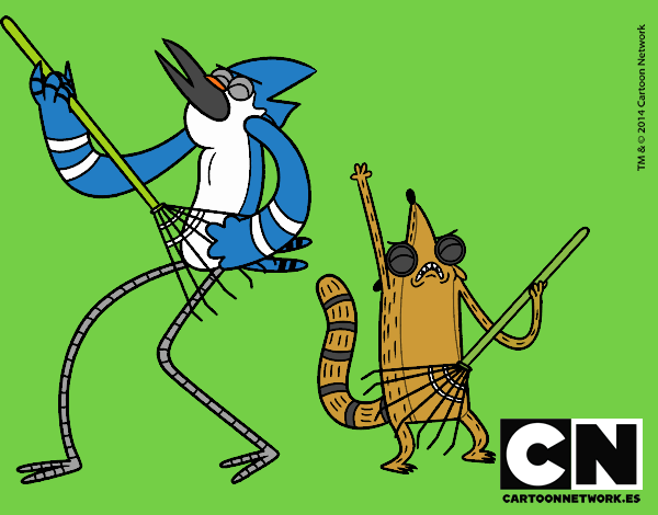 Mordecai y Rigby