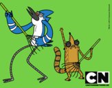 Mordecai y Rigby