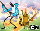 Mordecai y Rigby