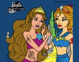 Barbie se despiede de la reina sirena