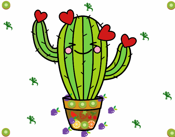 Cactus corazón