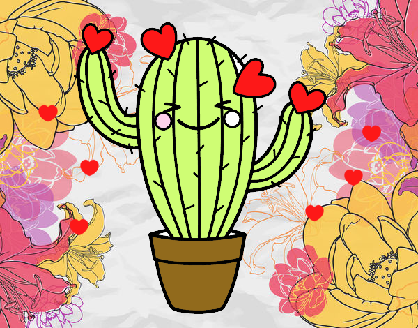 Cactus corazón