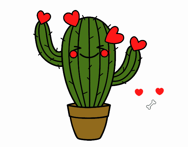 Cactus corazón